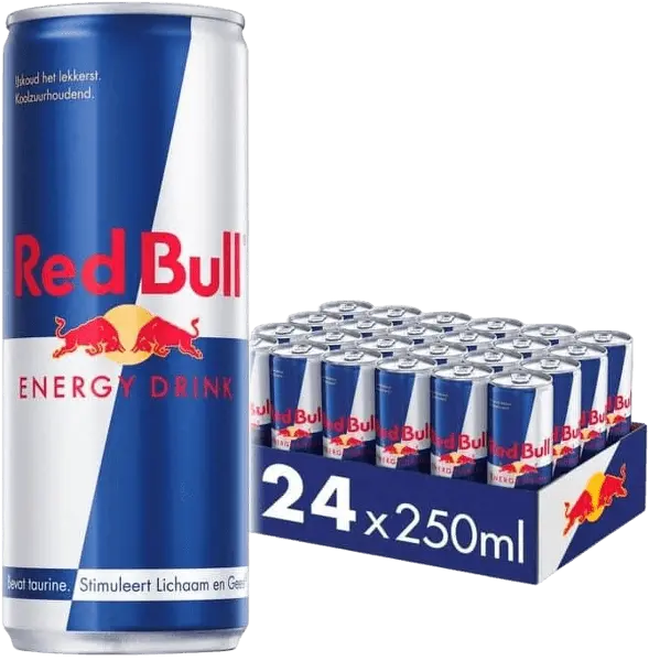 Red Bull transparant