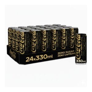 Coca cola zero, zero coffeïne 24*33cl